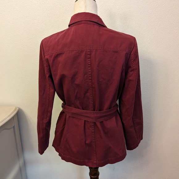 Draper James Cotton Twill Field Utility Jacket - Picture 10 of 10